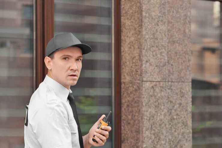 male-security-guard-with-portable-radio-outdoors_392895-175019